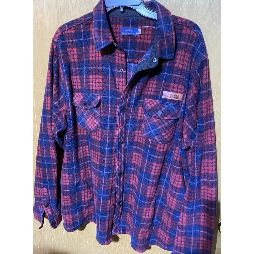 simply southern mens button down shirt xl